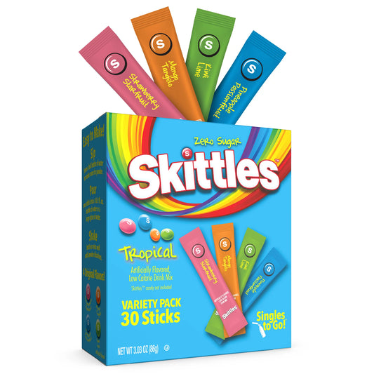 Skittles Drinks Mix Tropical Zero Sugar (USA)