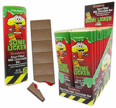 Toxic Waste Slime Licker Chocolate Bar Strawberry 50g (USA)