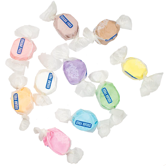 USA Taffy Town Salt Water Taffy Assorted - Sugar Free 18pk
