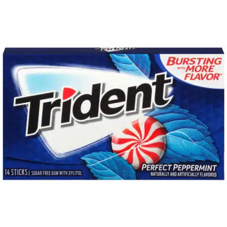 USA Trident Perfect Peppermint Past BB Feb 2025