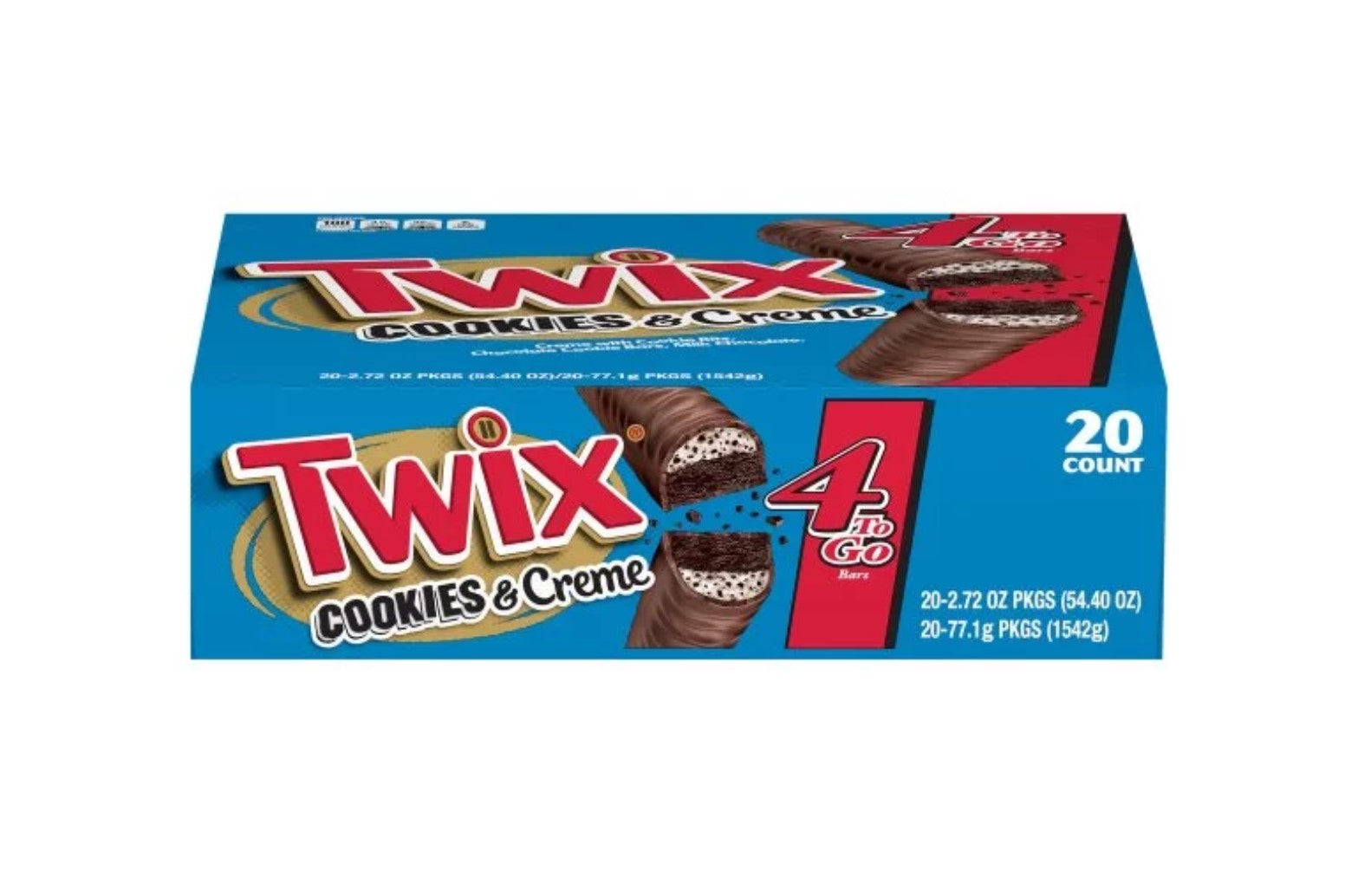 Twix Cookies & Creme 2.72oz King Size (Singles)
