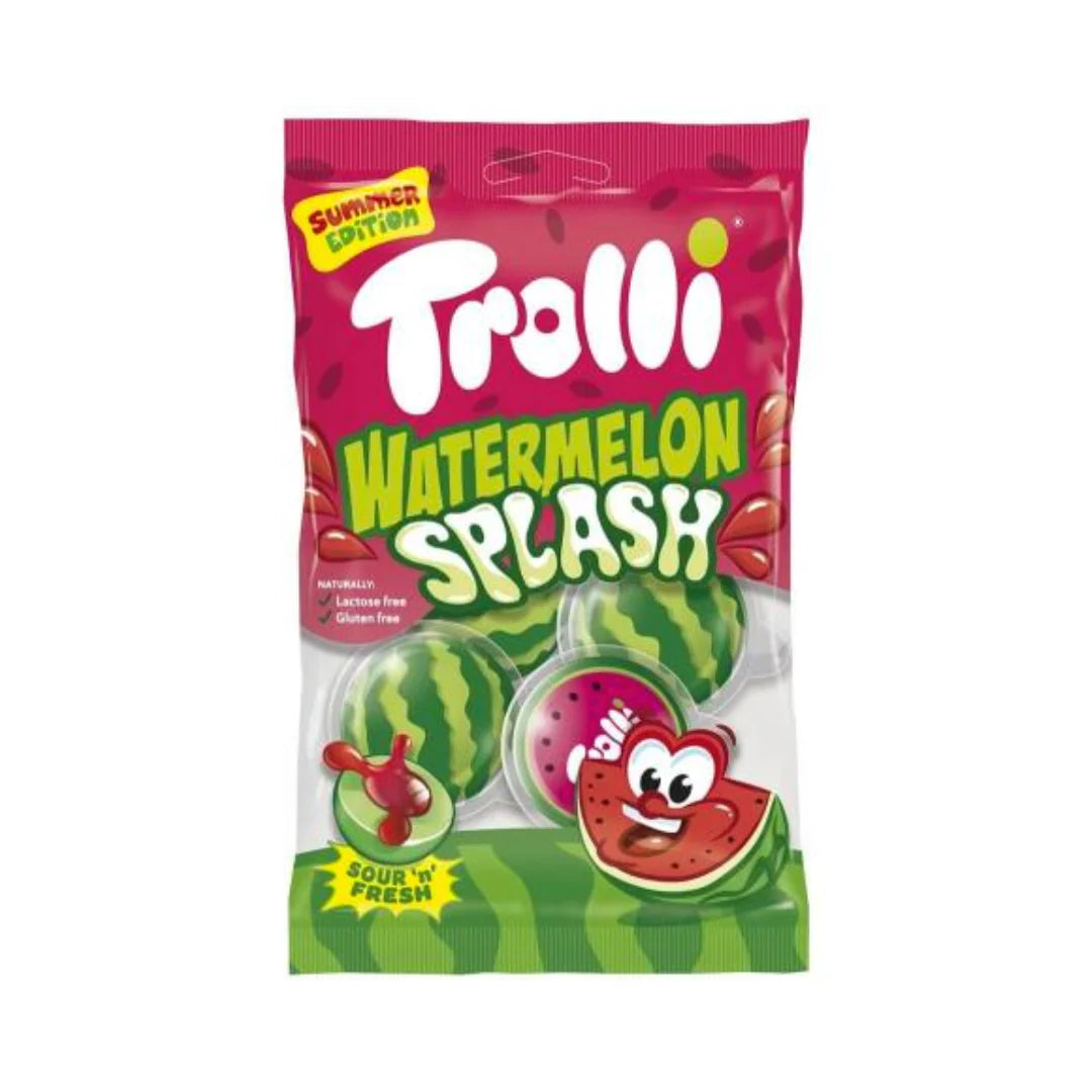 Trolli Watermelon Splash 4Pack Liquid Centre Gummy (USA)