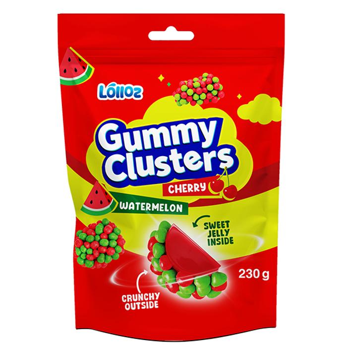 *NEW* Lolloz Gummy Cluster Collection All Variety 140g - 230g