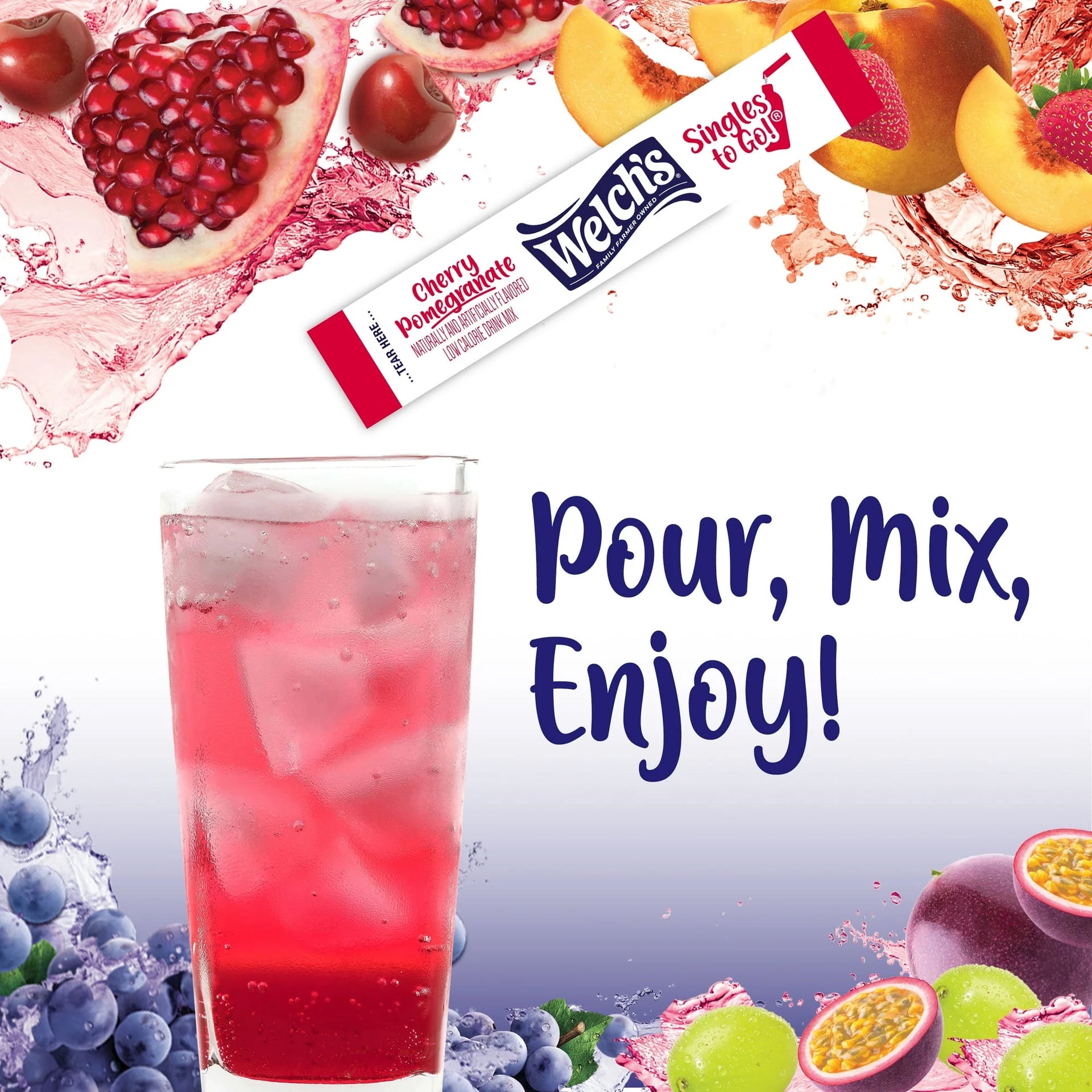 USA Watertok Welch's Variety Pack Sugar Free