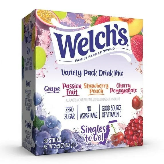 USA Watertok Welch's Variety Pack Sugar Free