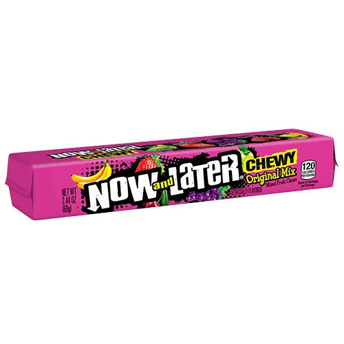 USA Now and Later Chewy 69g Stick BB June 2025