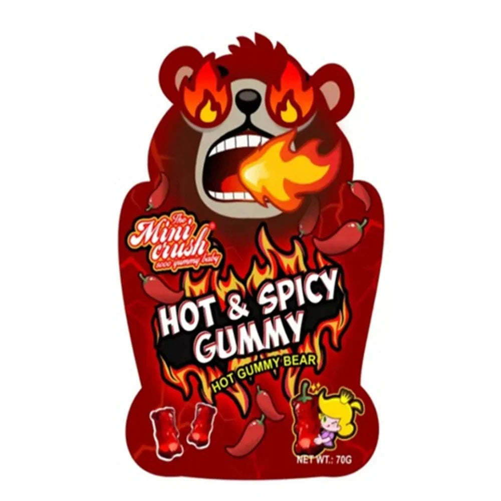 Big Bang Hot & Spicy Gummy Bear 70g