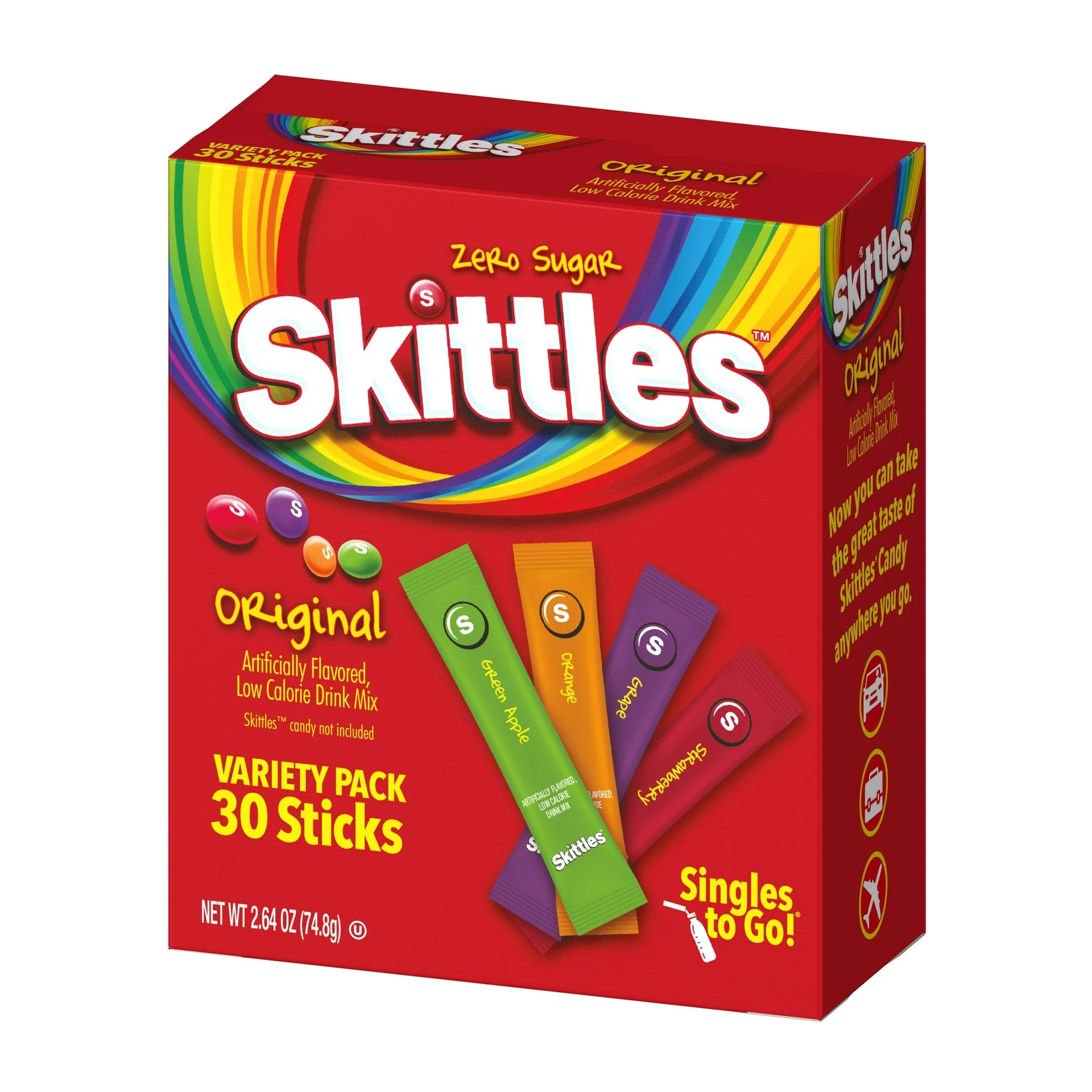 Skittles Drinks Mix Zero Sugar (USA)