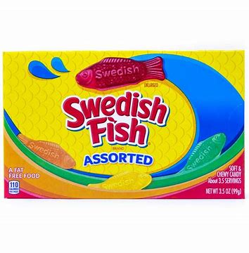 Swedish Fish Assorted Theatre Box
