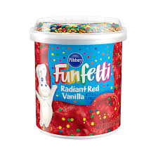 Funfetti Vanilla Frosting Radiant Red (USA)