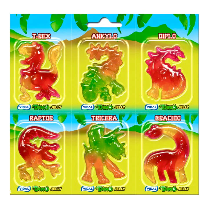 Vidal Dino Jelly 11g X 6 Pack (UK)