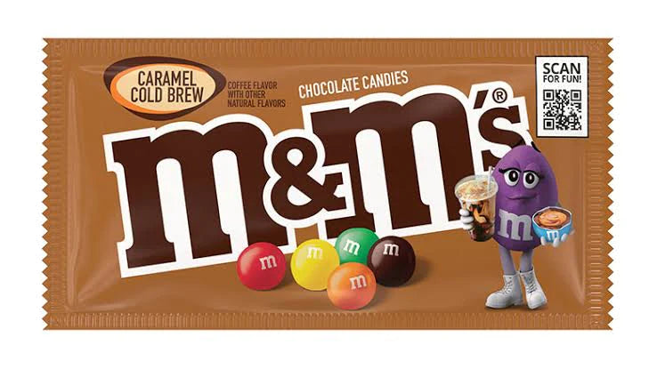 M&Ms Caramel Cold Brew Coffee Candy (1.41 oz each)