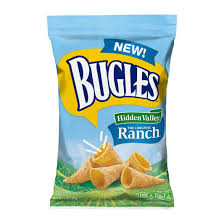 USA Bugles Hidden Valley Ranch Corn Chips Pack 85G