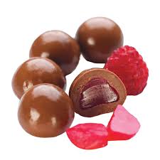 Premium Milk Chocolate Raspberry Jelly 250g