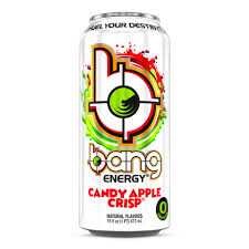 USA Bang Energy Drink Candy Apple Crisp 16 FL Oz