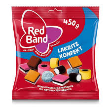 Red Band Lakritz Licorice Mix (Dutch Licorice) 450g