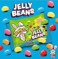 Warheads Sour Jelly Beans 45g