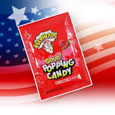Warheads Popping Candy Sour Watermelon 9g (USA)