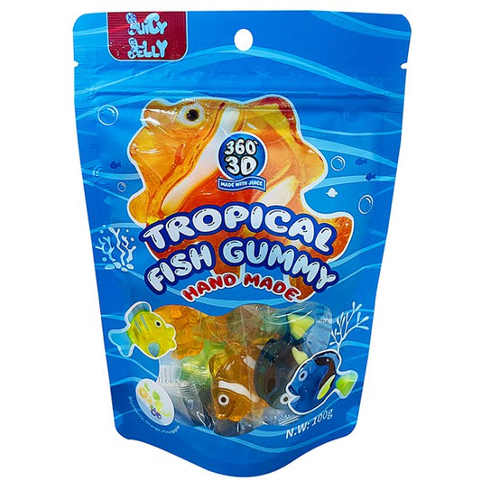 Juicy Jelly tropical Fish Gummy 100g