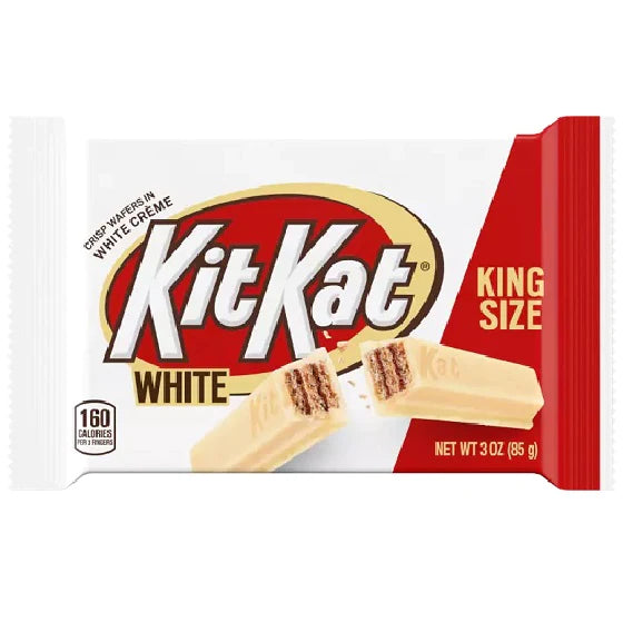 US KitKat Chocolate King Size White 85g