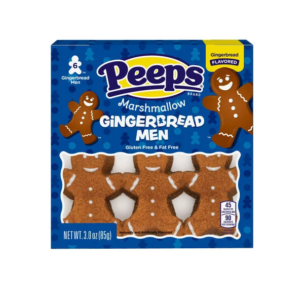 US Peeps Gingerbread Men 6pk