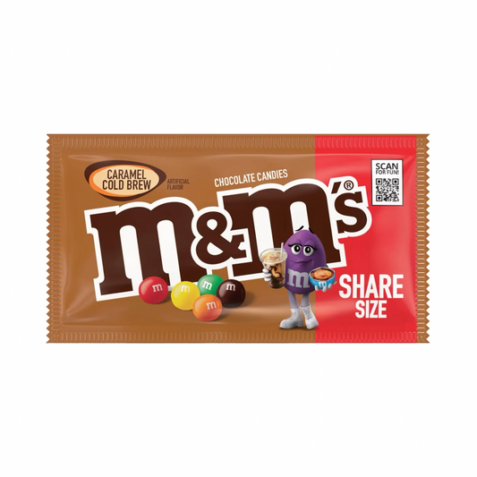M&Ms Caramel Cold Brew Coffee Candy 81g King Size