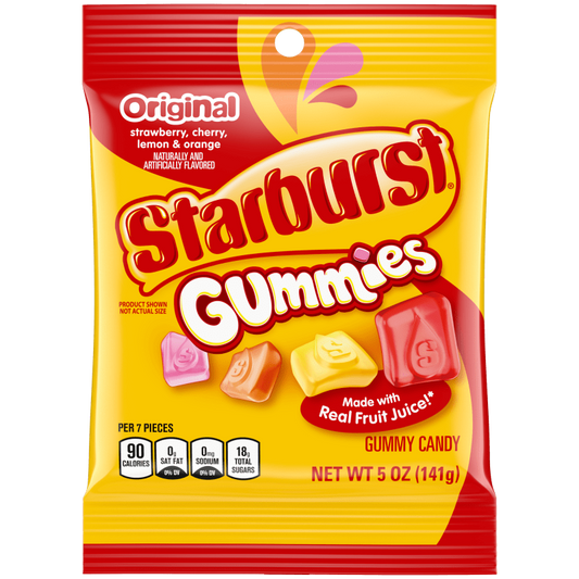 USA Starburst Gummies 141g Collection