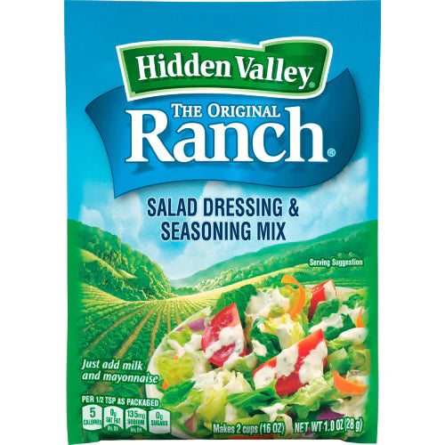 USA Hidden Valley Ranch Seasoning & Recipe Mix 28g