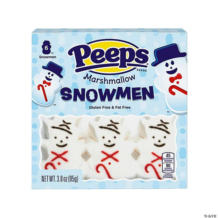 US Peeps Snowmen 6pk
