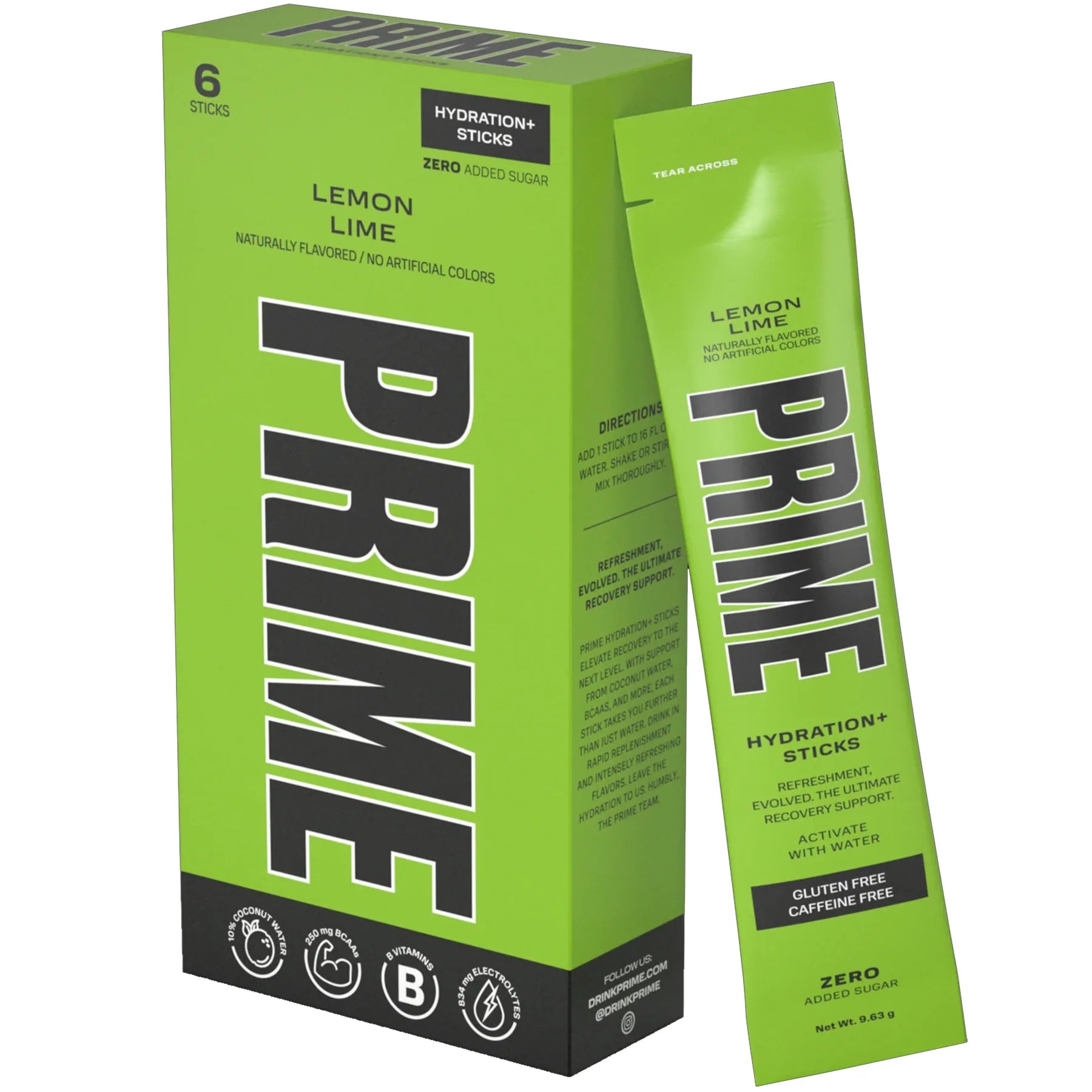 Prime Hydration Lemon Lime (USA) Single Stick
