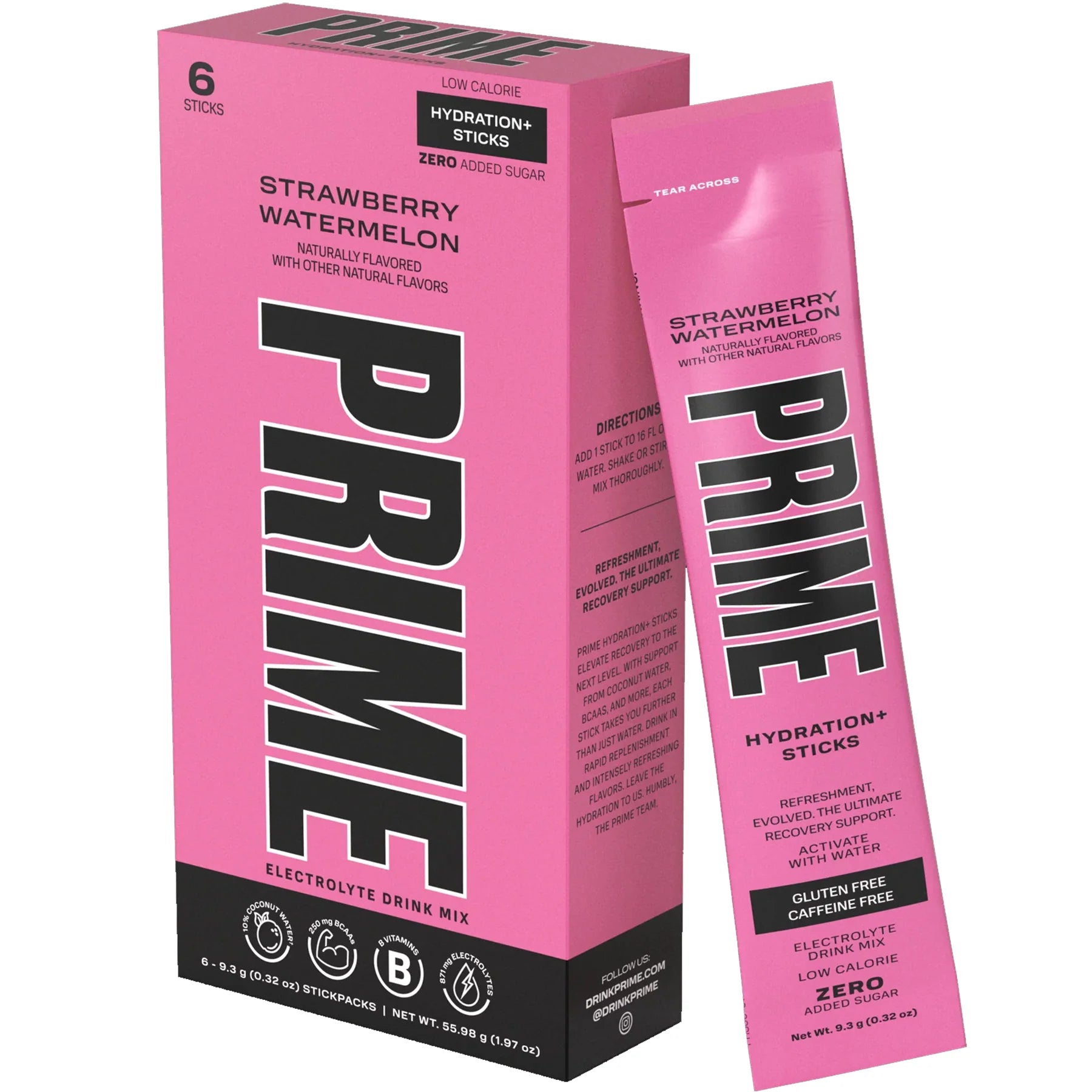Prime Hydration Strawberry Watermelon (USA) Single Stick