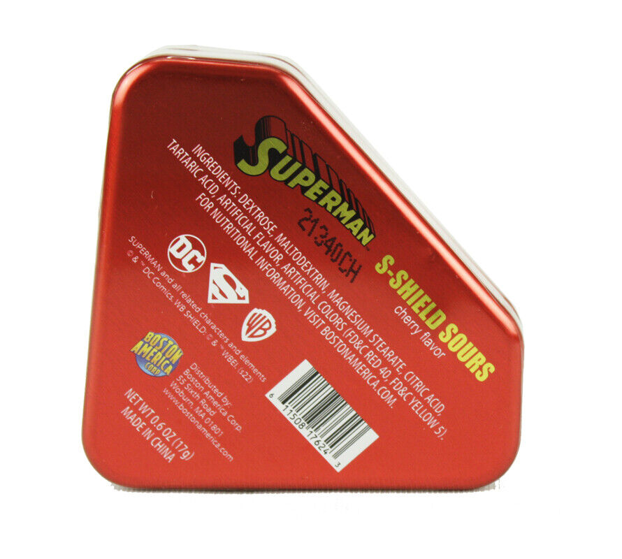 Superman S-Shield Sours Mints Collectable (USA)
