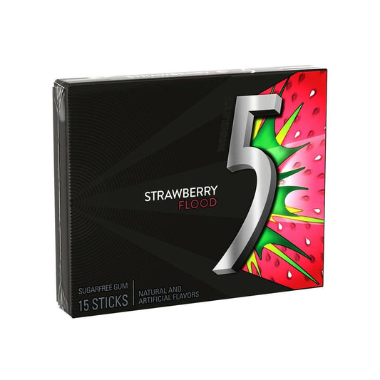 USA 5 Strawberry Flood Gum BB Dec 2024