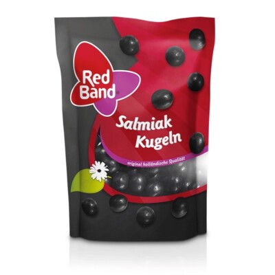 Red Band Salmiak Kugeln Salmiak Balls (Dutch Licorice) 175g
