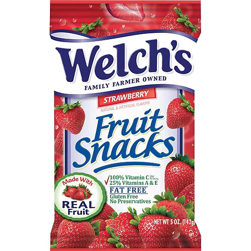Welchs Fruit Snacks Strawberry (USA)