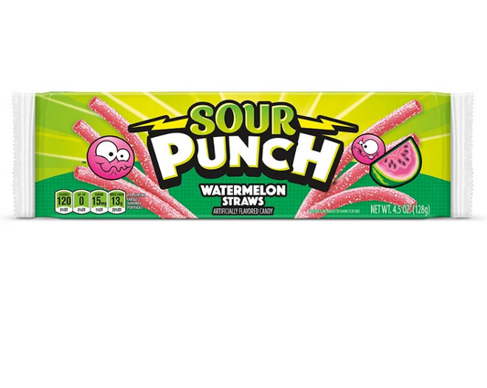 USA Sour Punch Straw 57g Collection