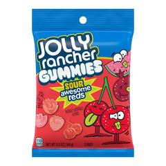 Jolly Rancher Gummies Sour Awesome Reds 184g (USA)