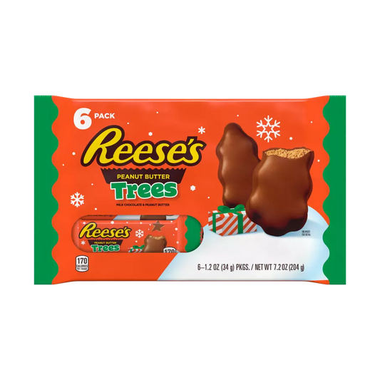 Reese's Peanut Butter Trees Snack Size Christmas 204g
