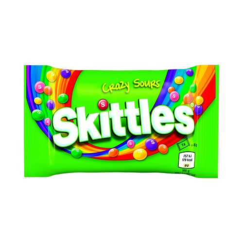 Skittles Vegan Crazy Sour  Bag 45g (UK)