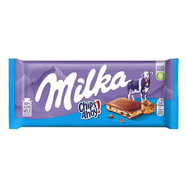 Milka Chips AHoy 100g (UK)