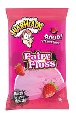 Warheads Sour Strawberry Fairy Floss