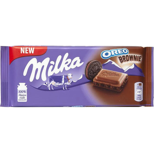 Milka Oreo Brownie Block 100g (UK)