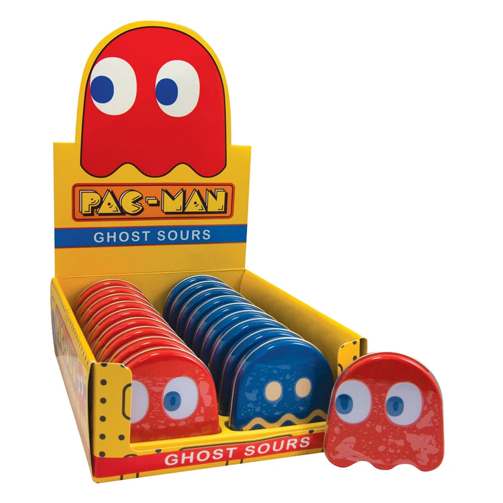 Pacman Ghost Novelty Candy Tin