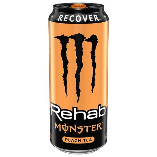 South African Monster Rehab Peach 500ml