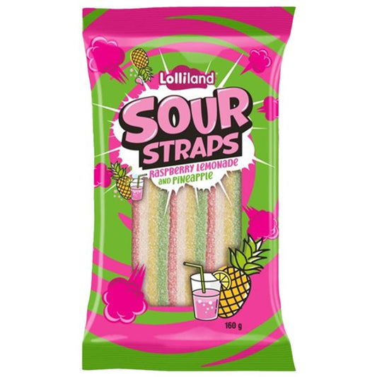 Lolliland Sour Straps 160g Collection