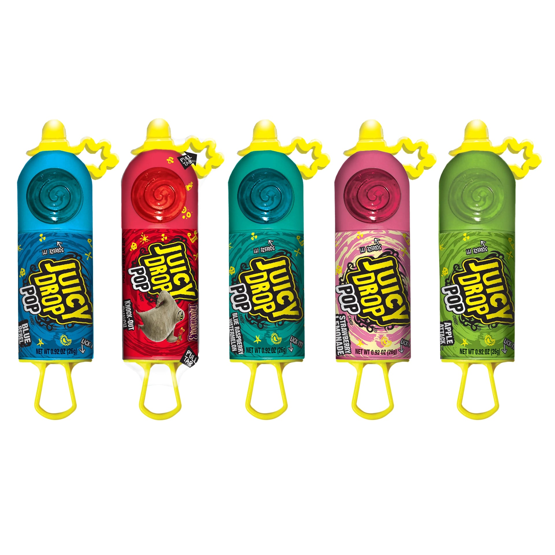 USA Juicy Drop Collection by Bazooka Candy