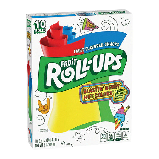 Fruit Roll Up Blasting Berry Hot Colors BB March 2024