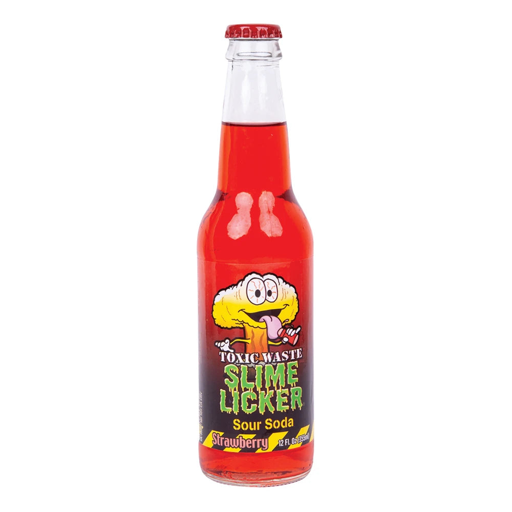 Toxic Waste Sour Strawberry Slime Licker Soda