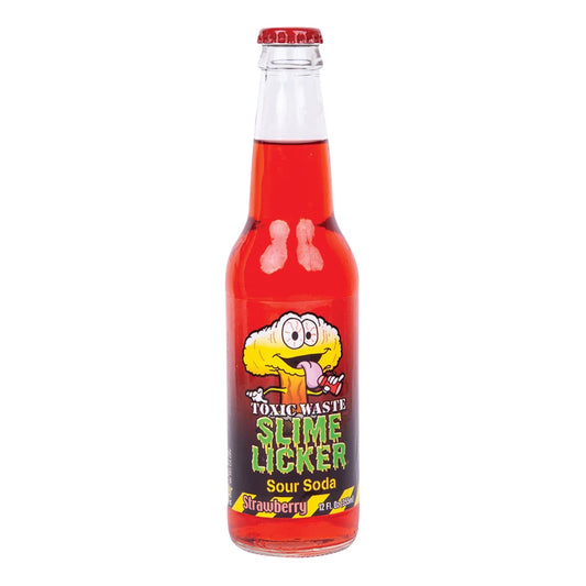 Toxic Waste Sour Strawberry Slime Licker Soda