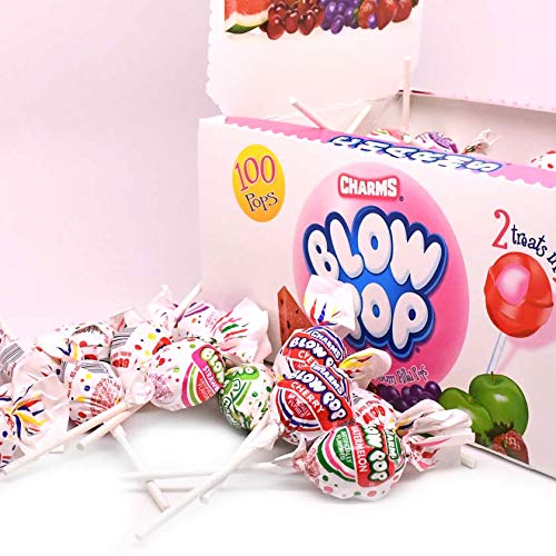 Charms Blow Pops Single Lollipops (USA)